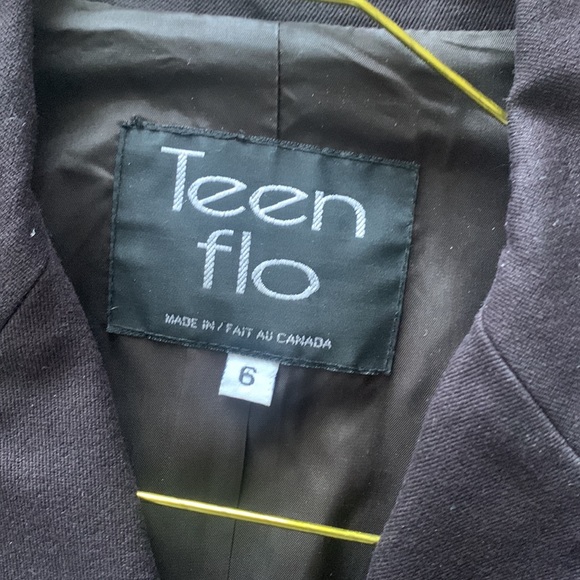 TEEN FLO Vintage Brown Pantsuit - Size 6 - Excellent Condition - Picture 3 of 12